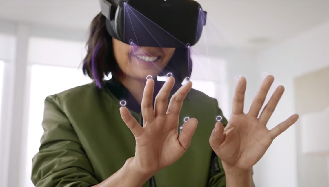 Как включить отслеживание рук в Oculus Quest