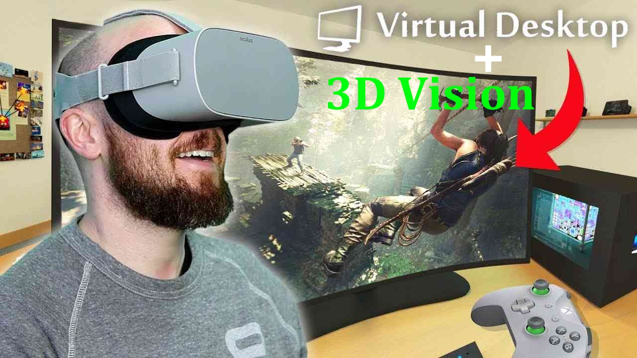 3D Vision: запуск ПК игр в VR шлеме на видеокартах Nvidia.