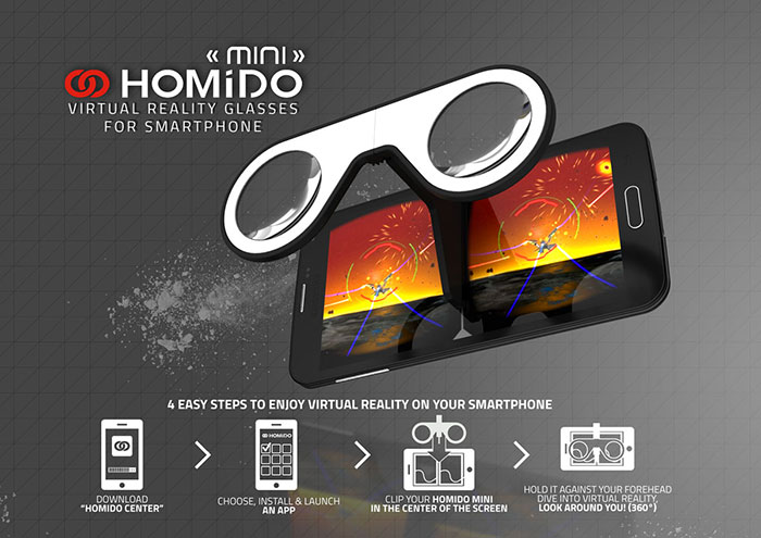 Очки виртуальной реальности Homido mini