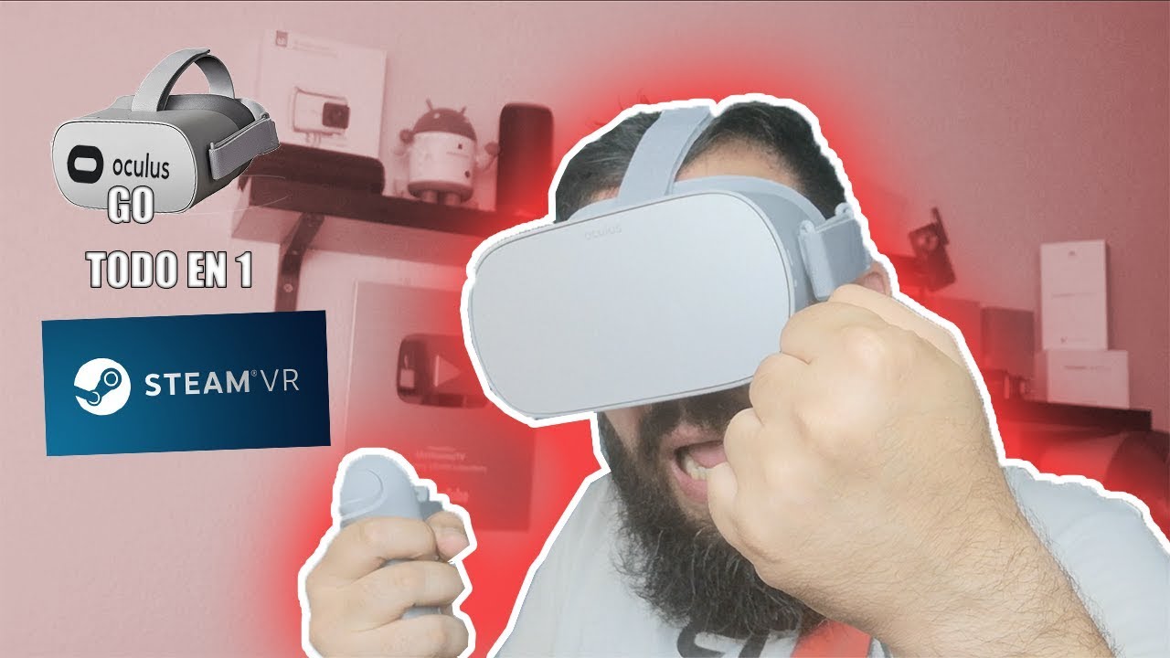 Как играть в игры SteamVR на Oculus Go с помощью ALVR?