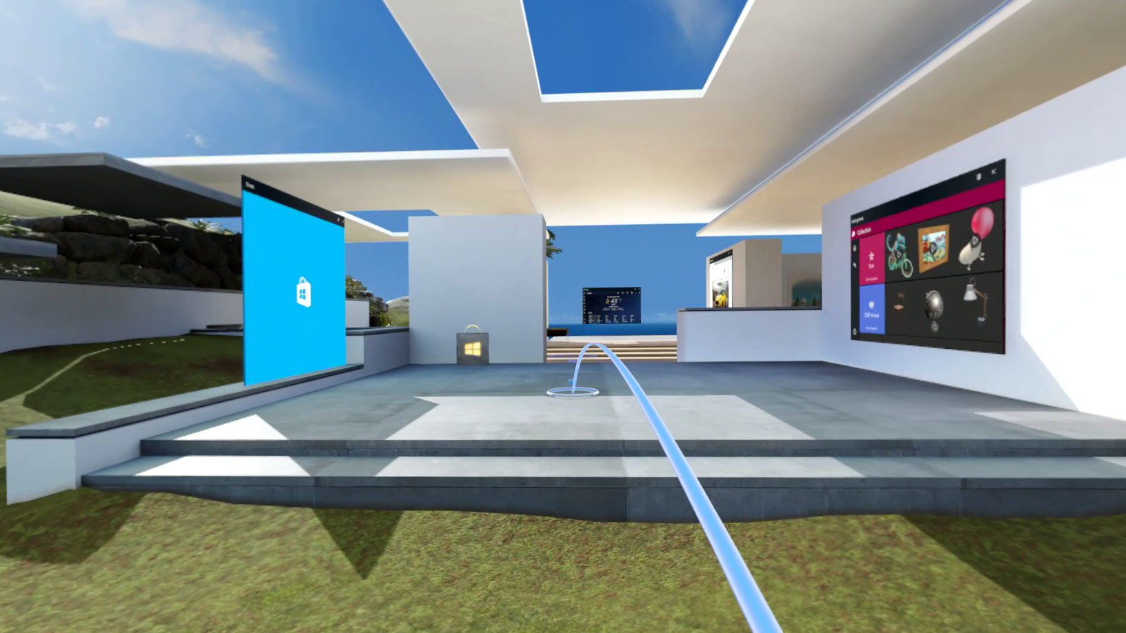 Windows mr. Microsoft VR House. Виндовс микс реалити VR. Windows Mixed reality дом.