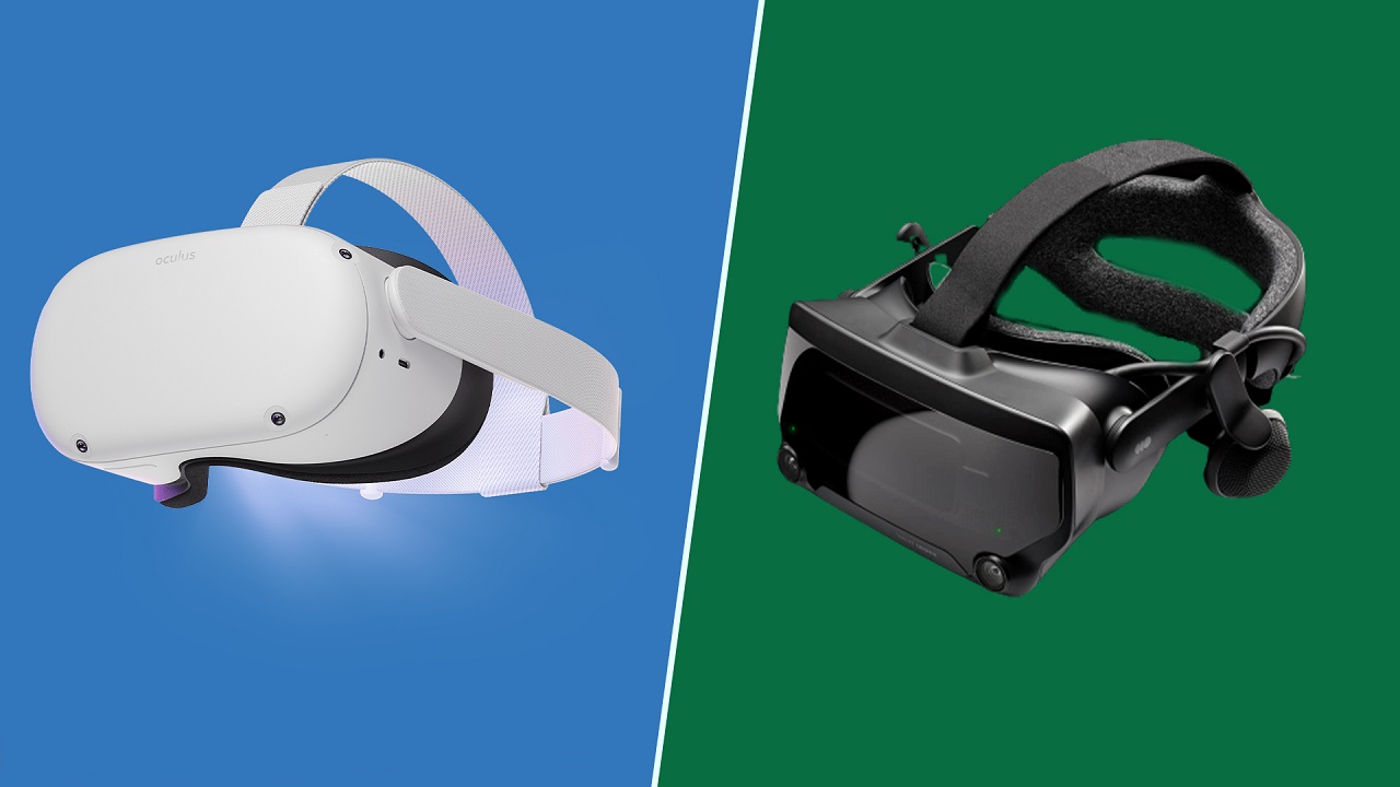 Oculus Quest 2 против Valve Index какой VR шлем лучше
