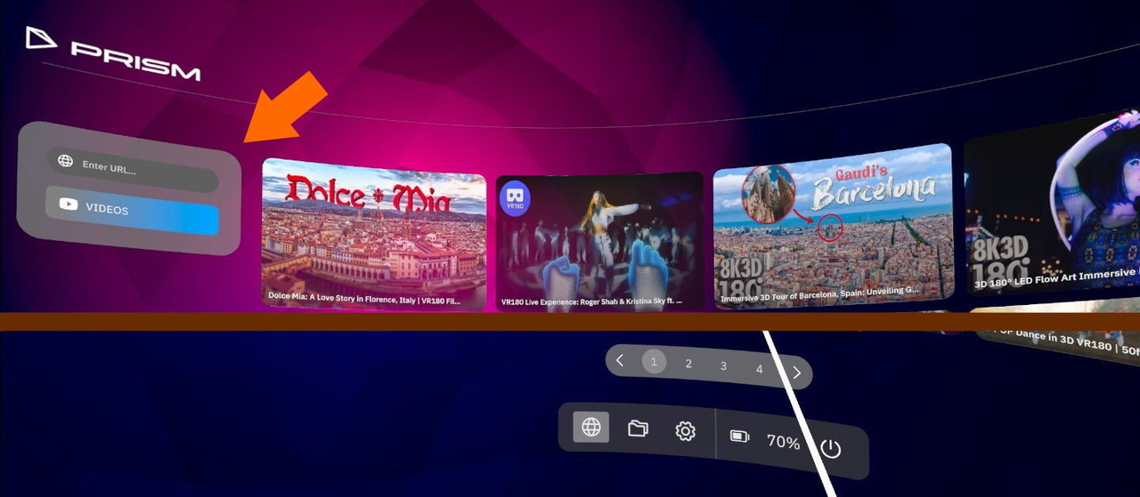 Prism VR - онлайн стрим VR порно в Quest 3